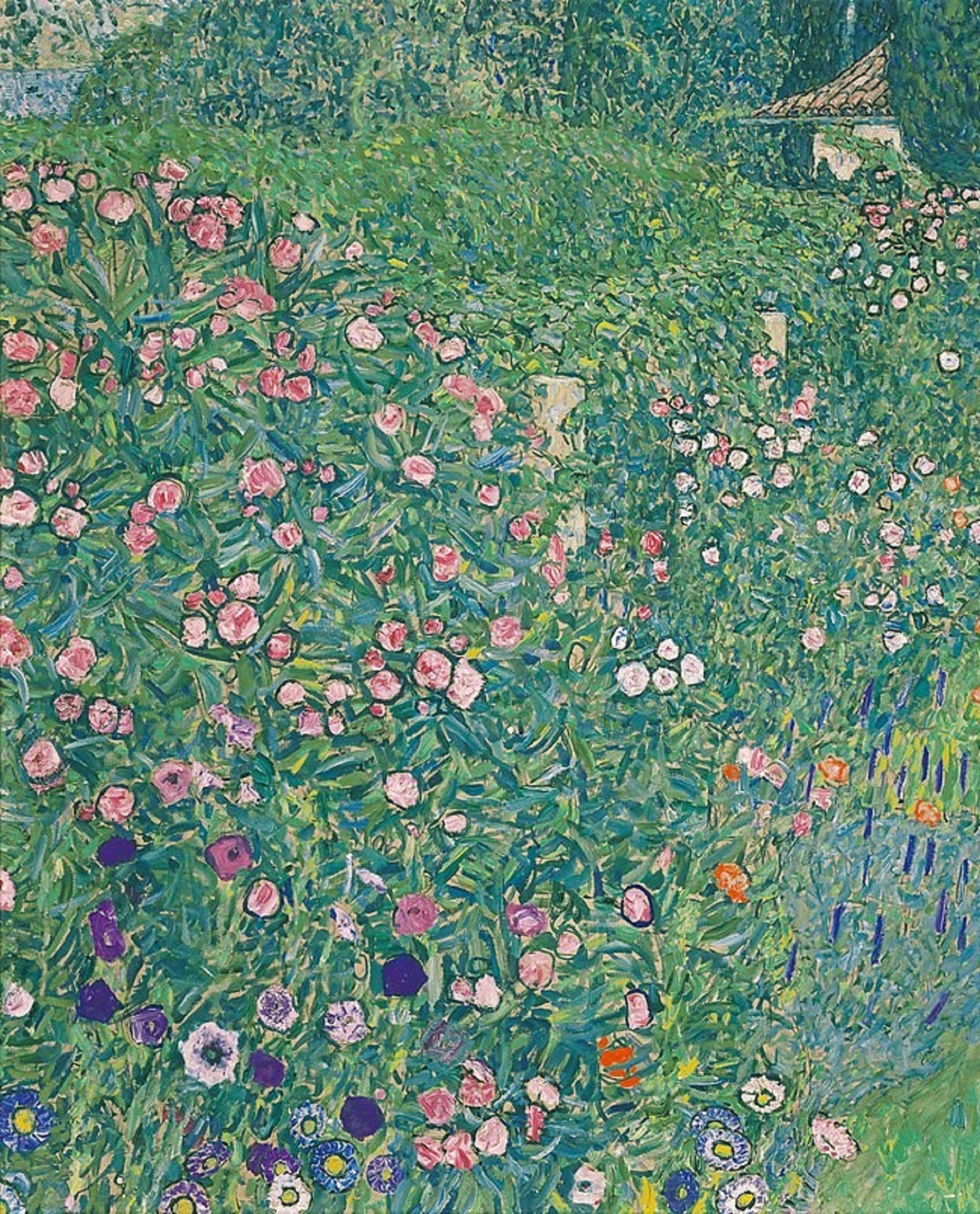 GUSTAV KLIMT wall art set of 3 prints, Floral, Botanical, Plant, Green sage, giclee prints FOSHE ART