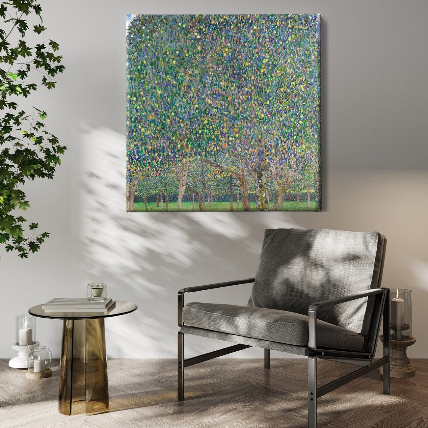 GUSTAV KLIMT - Pear Tree - Canvas or Giclee Wall Decor Art Print, Classical Art, Fine Art FOSHE ART