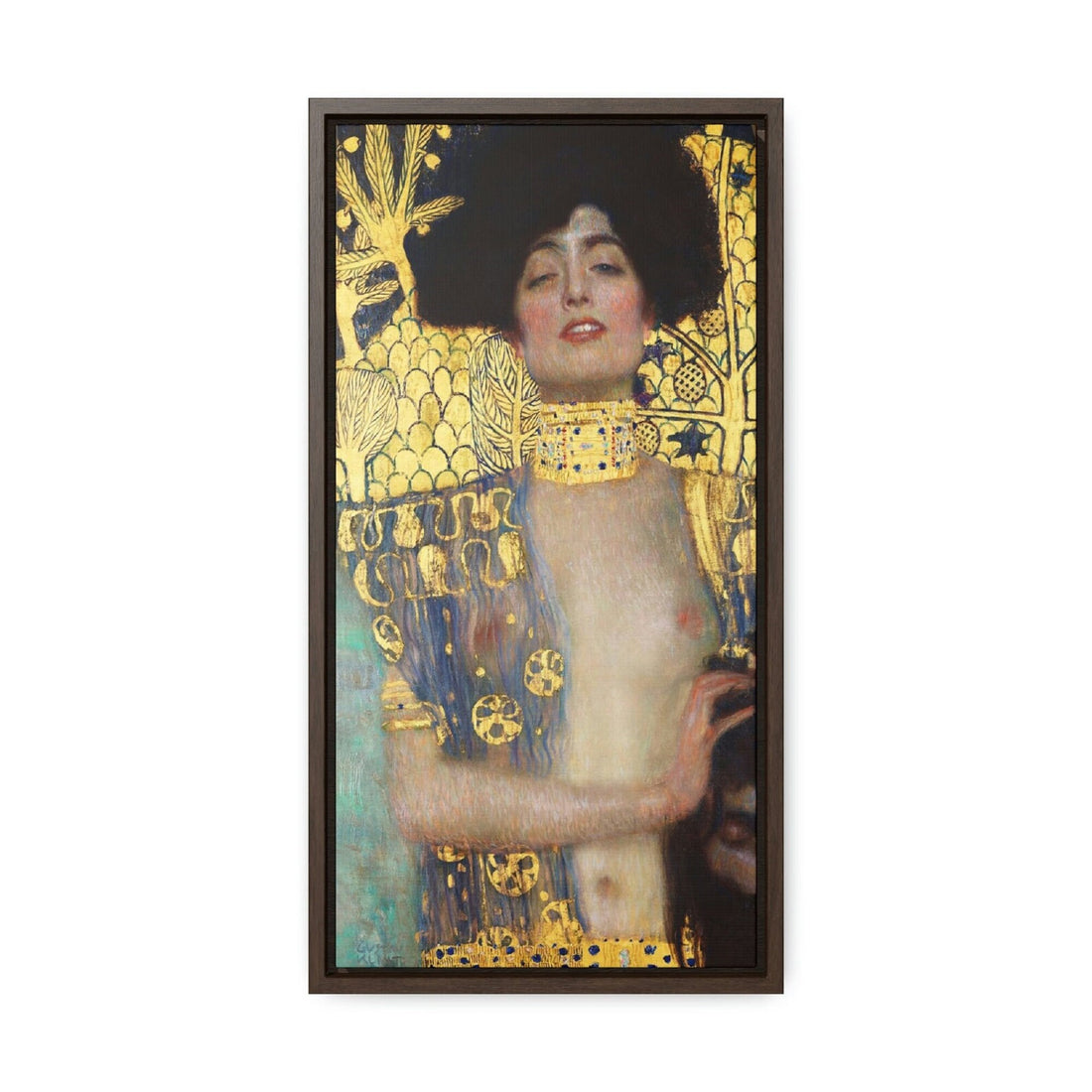 GUSTAV KLIMT - Judith and the Head of Holofernes, Art Prints to gift, Woman in gold home decor, Giclee Prints Canvas or Poster FOSHE ART