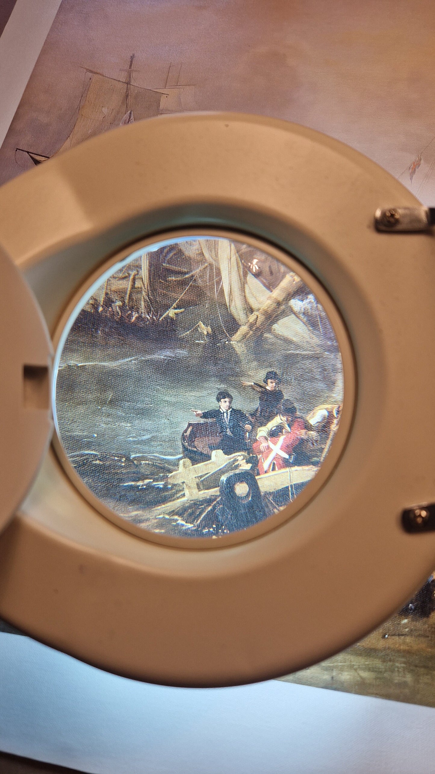 Battle of Trafalgar art prints, Historical Painting of William Clarkson Stanfield, Textured Large Canvas Print, Hand Finished 3D Print FOSHE ART