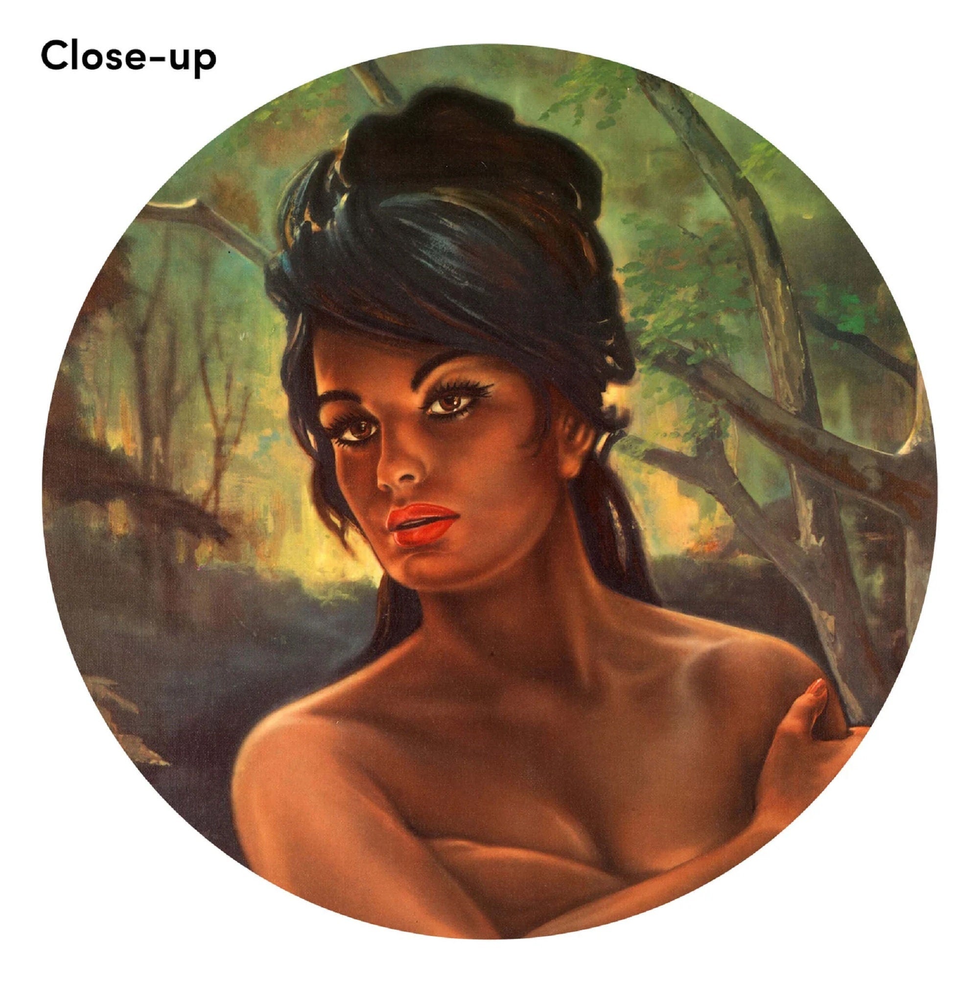 JH LYNCH Nymph, Fine Art Prints, Vintage Home Decor, Art Nouveau, Giclee Canvas/ Gallery Grade Paper prints or Art Poster FOSHE ART