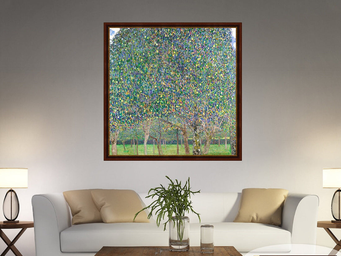 GUSTAV KLIMT - Pear Tree - Canvas or Giclee Wall Decor Art Print, Classical Art, Fine Art FOSHE ART