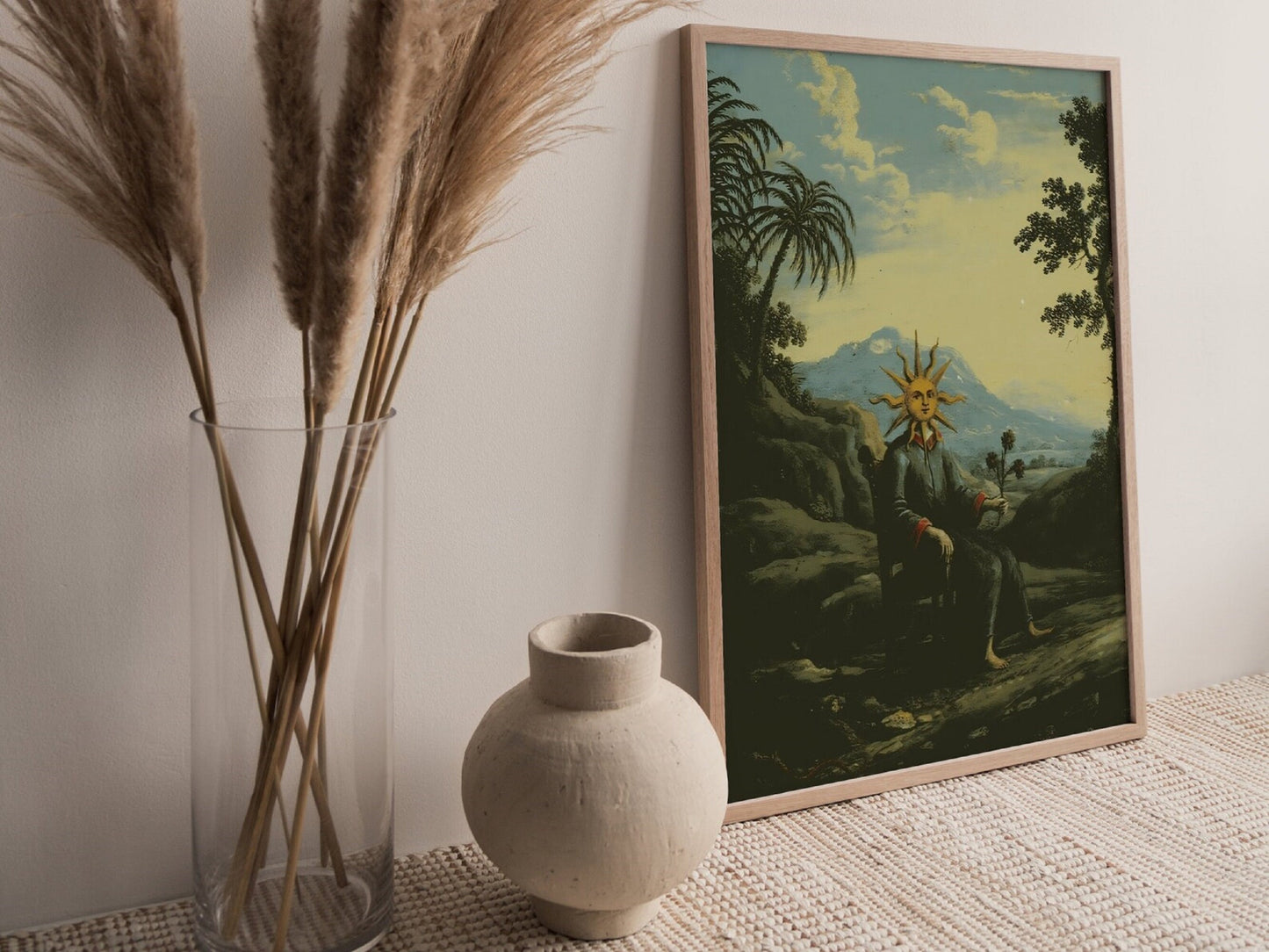 Alchemist Poster, Ancient Art Prints, Clavis Artis, Gothic Decor, Antique Alchemy Wall Art, Giclee Canvas/ Art Paper prints or Poster FOSHE ART