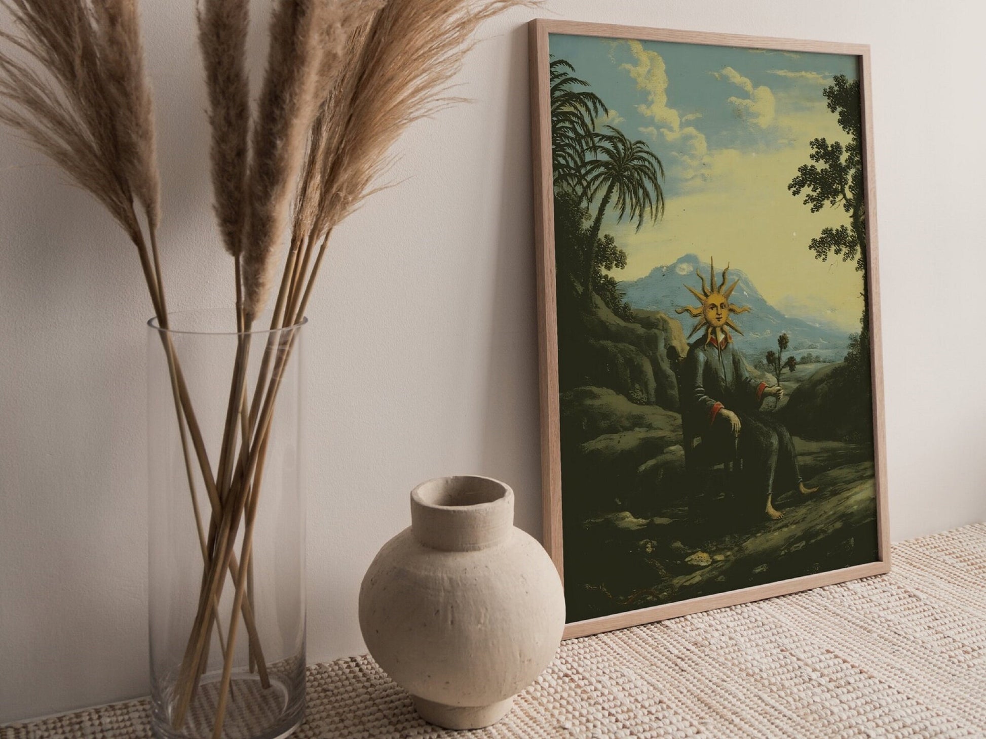 Alchemist Poster, Ancient Art Prints, Clavis Artis, Gothic Decor, Antique Alchemy Wall Art, Giclee Canvas/ Art Paper prints or Poster FOSHE ART