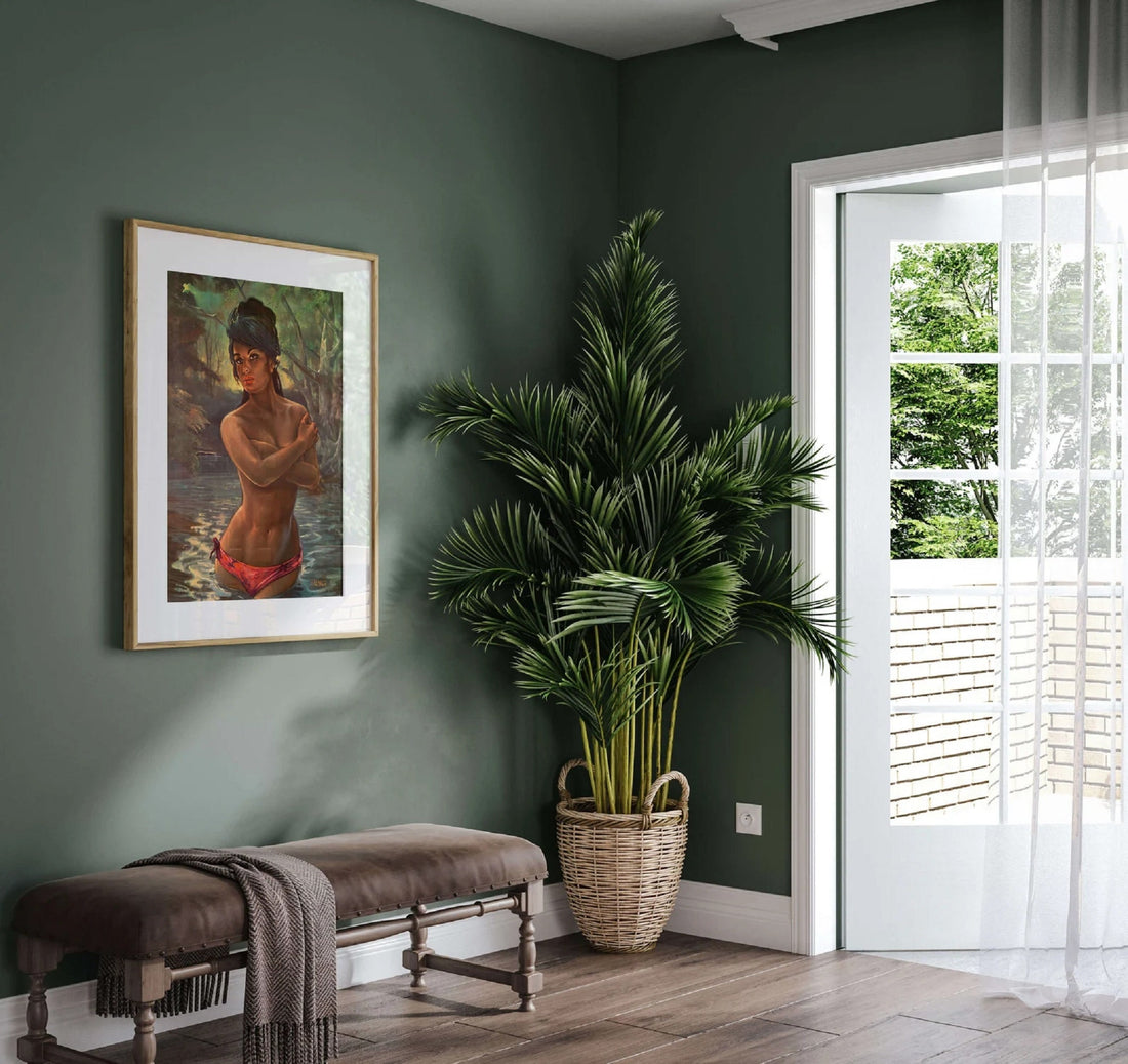 JH LYNCH Nymph, Fine Art Prints, Vintage Home Decor, Art Nouveau, Giclee Canvas/ Gallery Grade Paper prints or Art Poster FOSHE ART