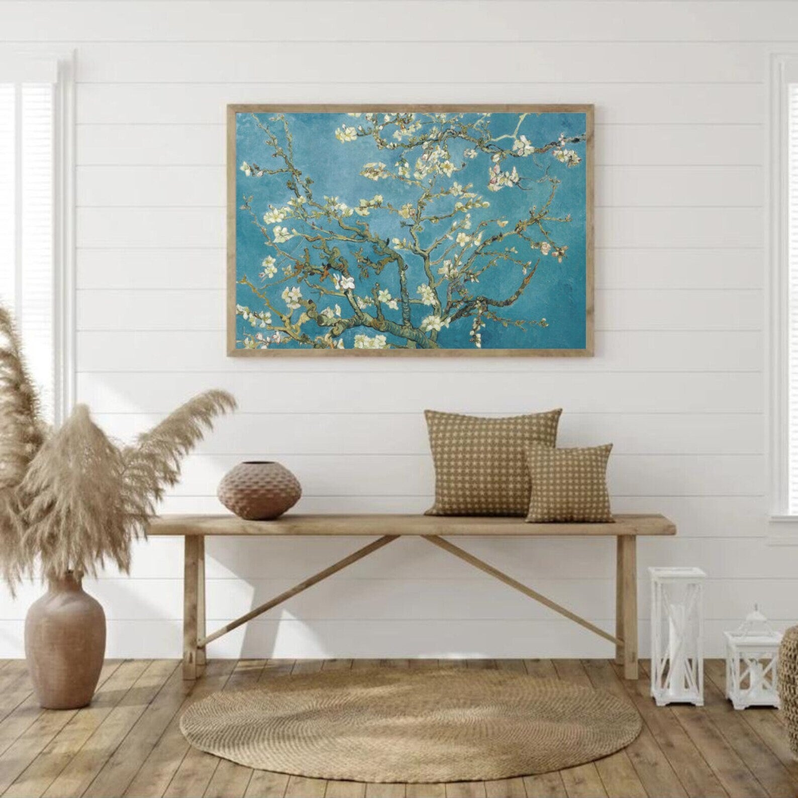 Vincent van Gogh – Almond Blossom Giclee Fine Art Print Giclee Paper / Canvas Prints, Poster or 3D Hand Finished Premium Print FOSHE ART