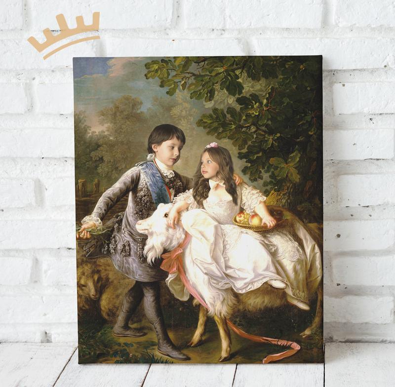 ROYAL PORTRAIT FOR CHILDREN Foshe Print ART